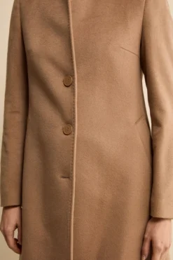 Cappotto in cashmere da donna - CAMMELLO