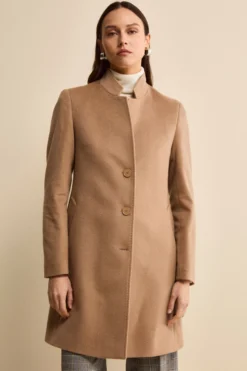 Cappotto in cashmere da donna - CAMMELLO