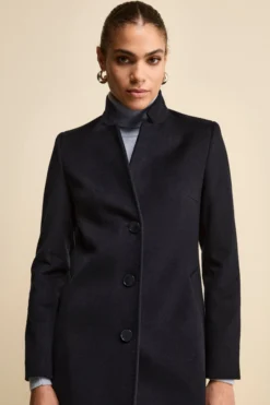 Cappotto in cashmere da donna - BLU