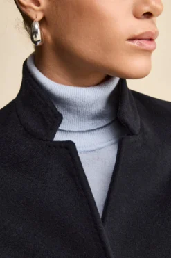 Cappotto in cashmere da donna - BLU