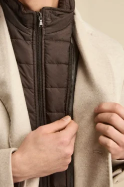 Cappotto in lana e cashmere - BEIGE