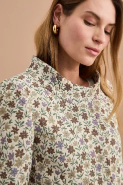 Cappotto Leggero Foderato in Fantasia Jacquard - FANT. MORO