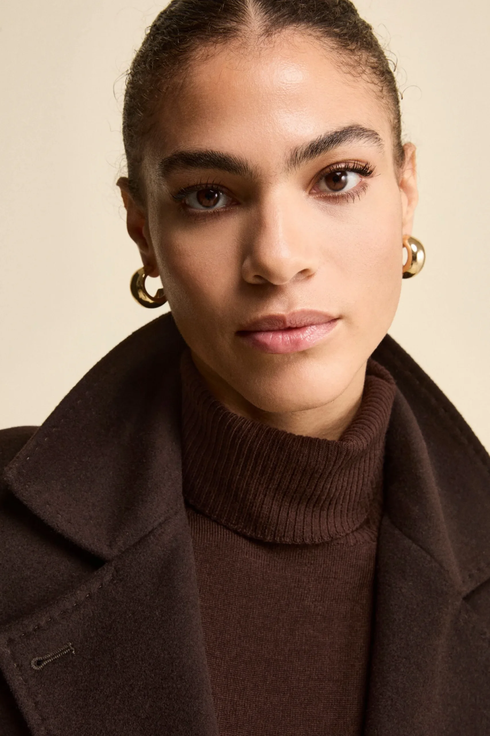 Cappotto lungo in lana e cashmere - T.MORO