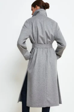 Cappotto lungo in lana e cashmere - PERLA