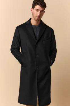 Cappotto Over in Lana e Cashmere - BLU
