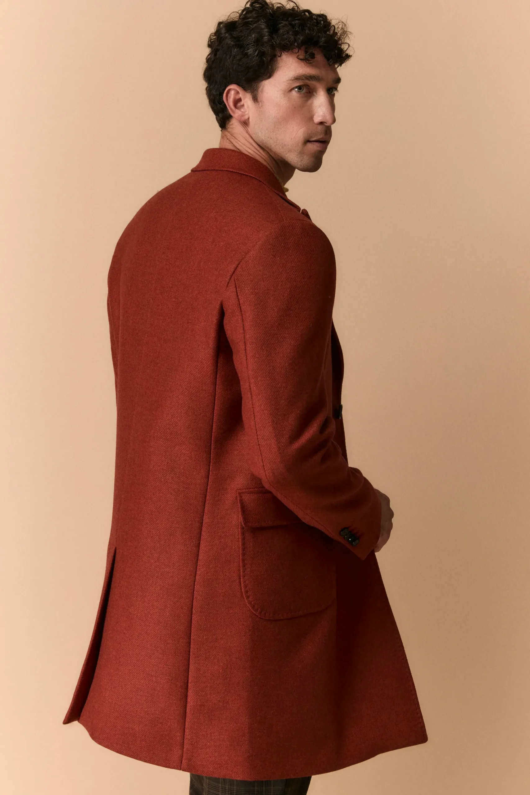 Cappotto Twill in Lana - COCCIO