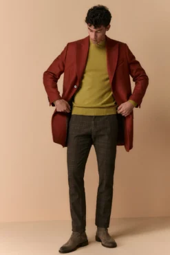 Cappotto Twill in Lana - COCCIO