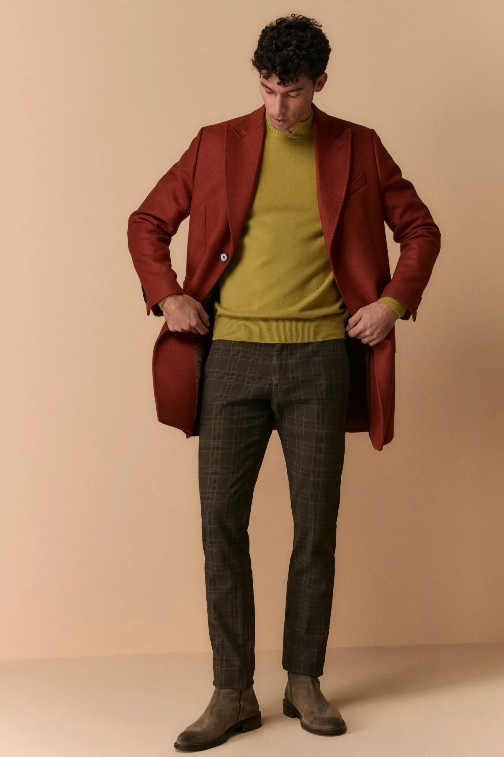 Cappotto Twill in Lana - COCCIO