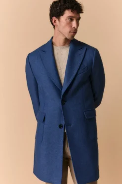 Cappotto Twill in Lana - JEANS