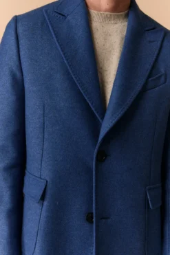 Cappotto Twill in Lana - JEANS