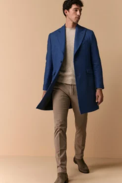 Cappotto Twill in Lana - JEANS