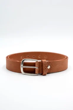 Cintura Basic in Pelle - CUOIO