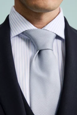 Cravatta elegante da Cerimonia - FANT. AZZURRO