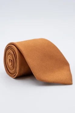 Cravatta Elegante in Seta - BRUCIATO