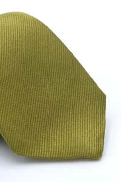 Cravatta Elegante in Seta - VERDE MARRONE