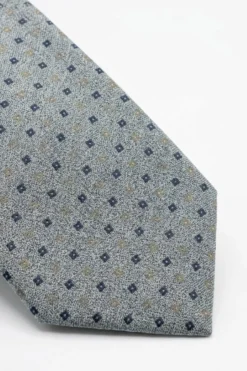 Cravatta Jacquard a fantasia Quadri - FANTASIA