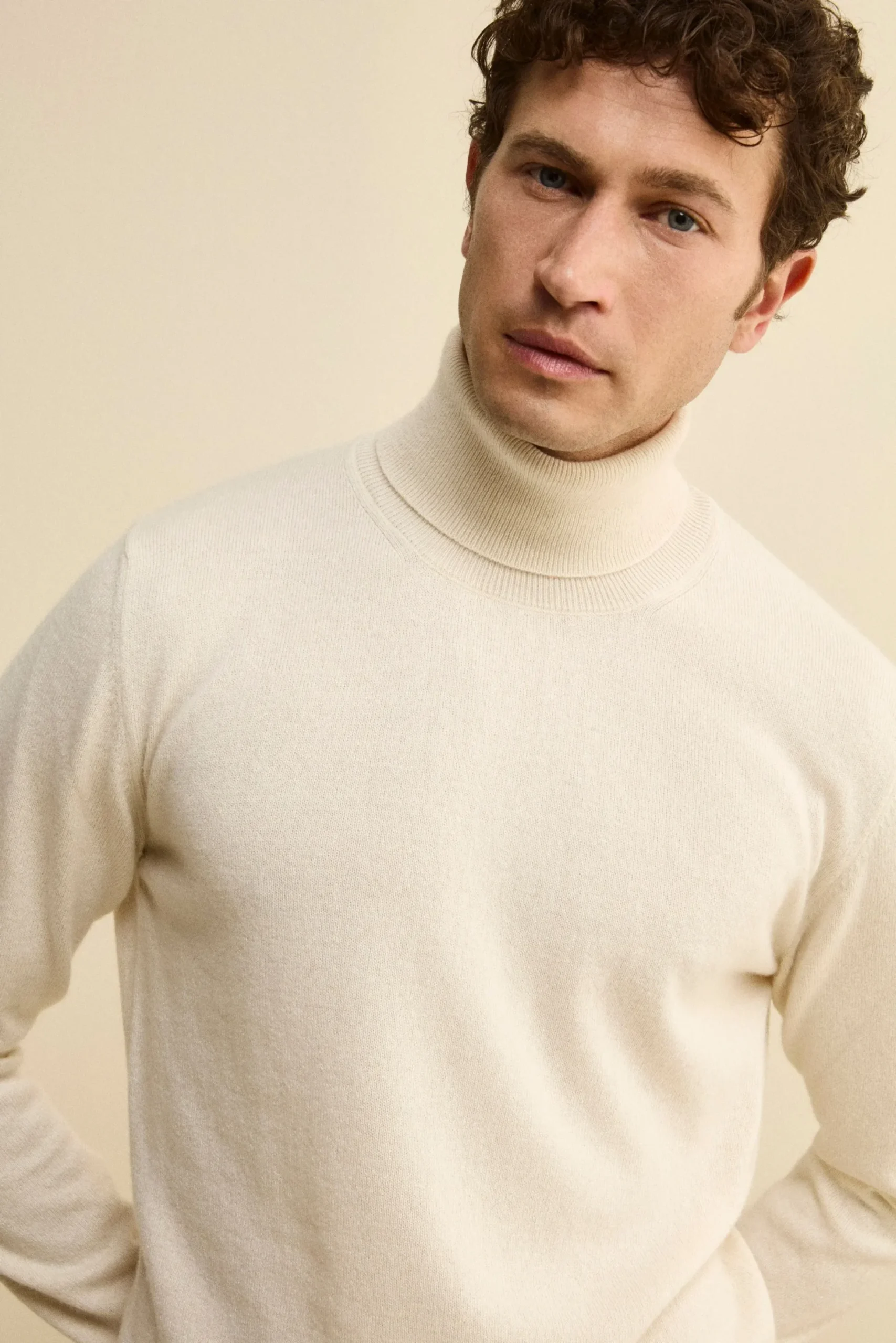 Dolcevita in cashmere e seta - LATTE