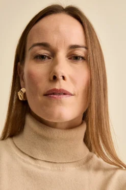 Dolcevita in lana e cashmere - SABBIA