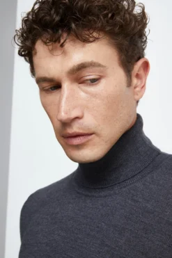 Dolcevita in Lana Merino - ANTRACITE