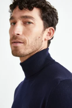 Dolcevita in Lana Merino - BLU