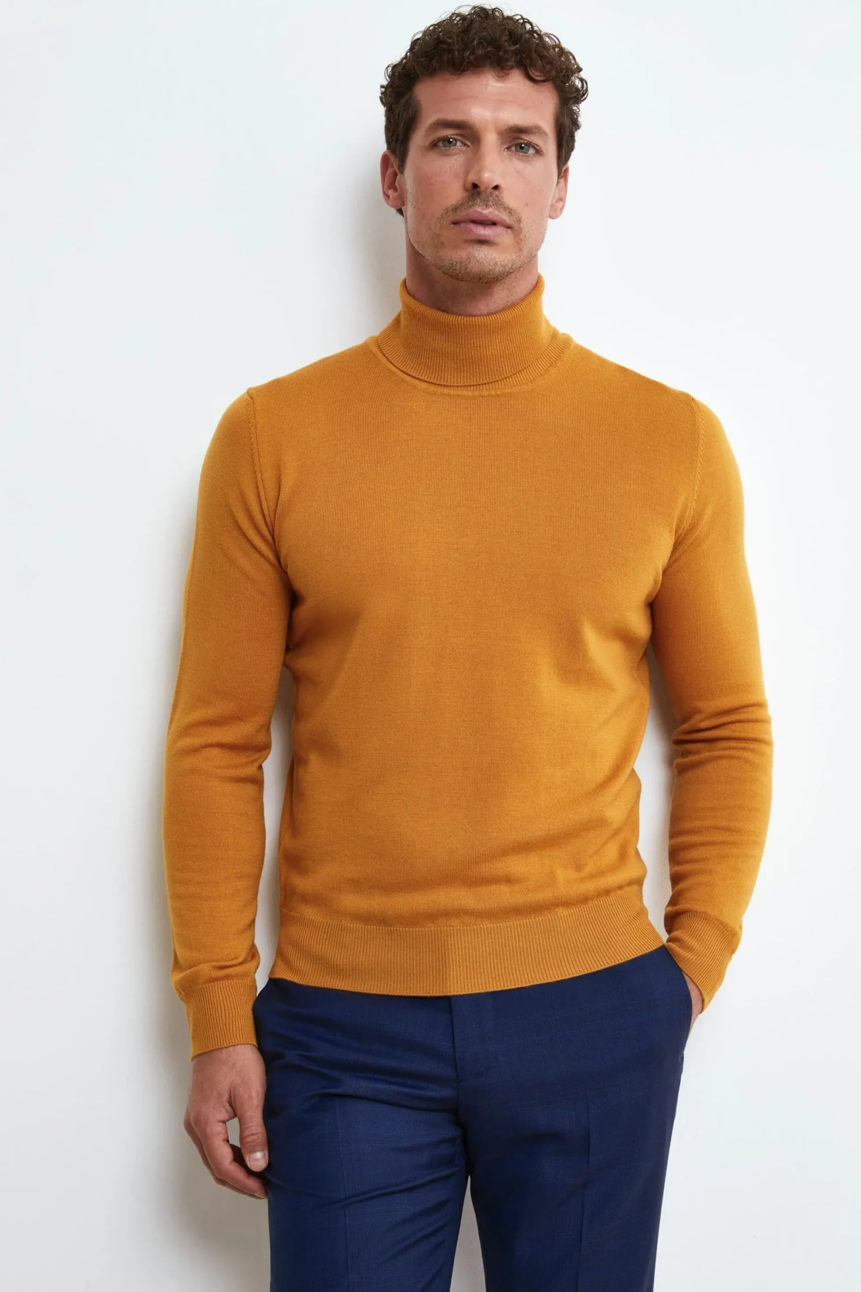 Dolcevita in Lana Merino - SENAPE