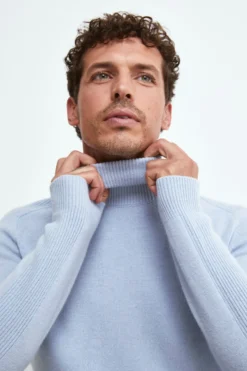 Dolcevita Misto Lana e Cashmere - AZZURRO