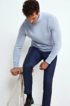 Dolcevita Misto Lana e Cashmere - AZZURRO