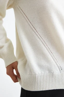 Dolcevita Over in Cashmere - LATTE