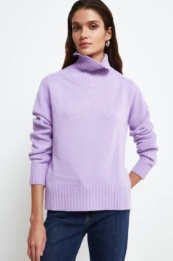Dolcevita Raglan in Lana e Cashmere - PERVINCA
