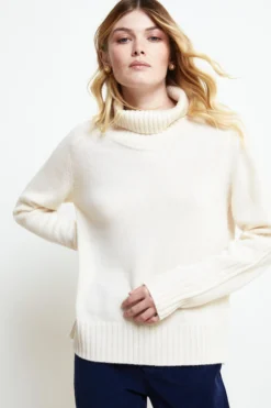 Dolcevita Raglan in Lana e Cashmere - LATTE