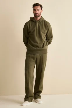 Felpa Sportiva con Cappuccio - MILITARE