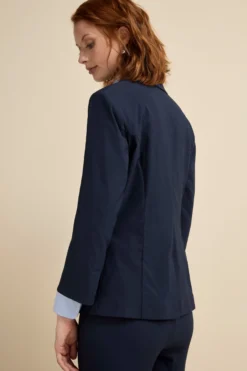 Giacca Basic in Bengalina - BLU