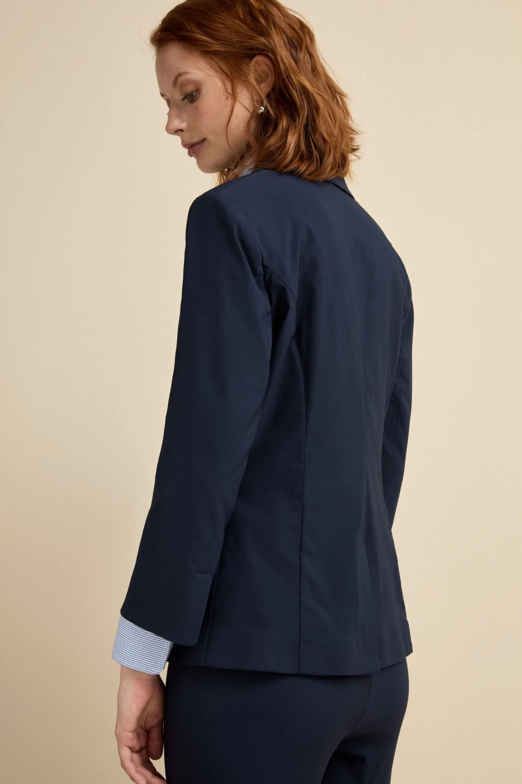 Giacca Basic in Bengalina - BLU