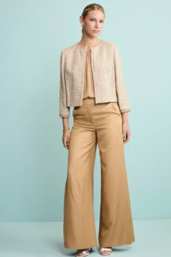 Giacca Chanel Elegante con Lurex - ECRU