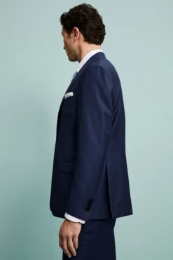 Giacca da Cerimonia in Lana Vergine Drop 4 - BLU
