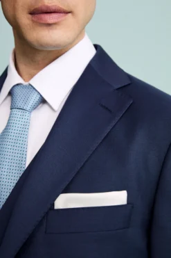 Giacca da Cerimonia in Lana Vergine Drop 4 - BLU