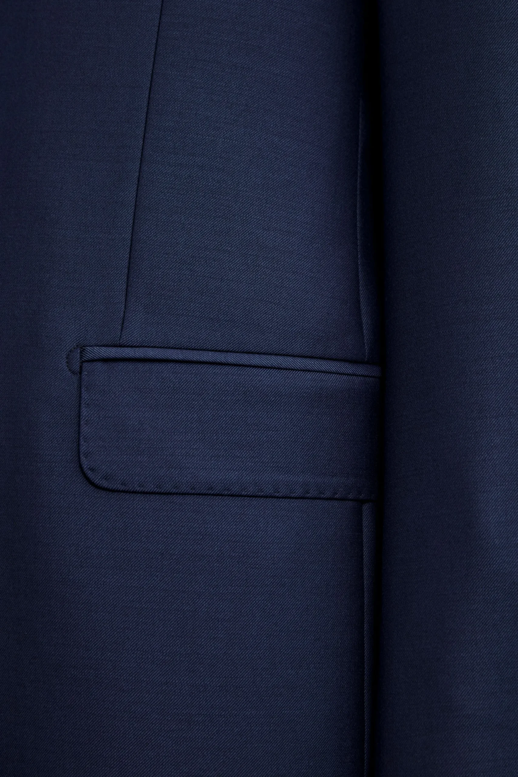 Giacca da Cerimonia in Lana Vergine Drop 8 - BLU