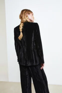 Giacca in Velluto da donna - NERO
