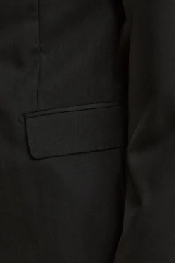 Giacca Monopetto Elegante con Revers Classico Drop 8 - NERO