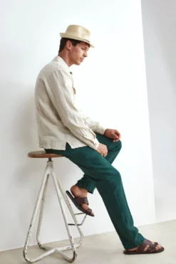 Giacca Sahariana Beige - BEIGE