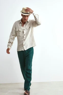 Giacca Sahariana Beige - BEIGE