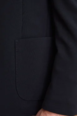 Giacca Slim Fit Semifoderata Revers Classico - BLU