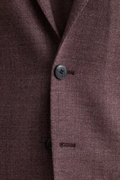 Giacca Slim Fit Semifoderata in Lana Vergine - MALVA