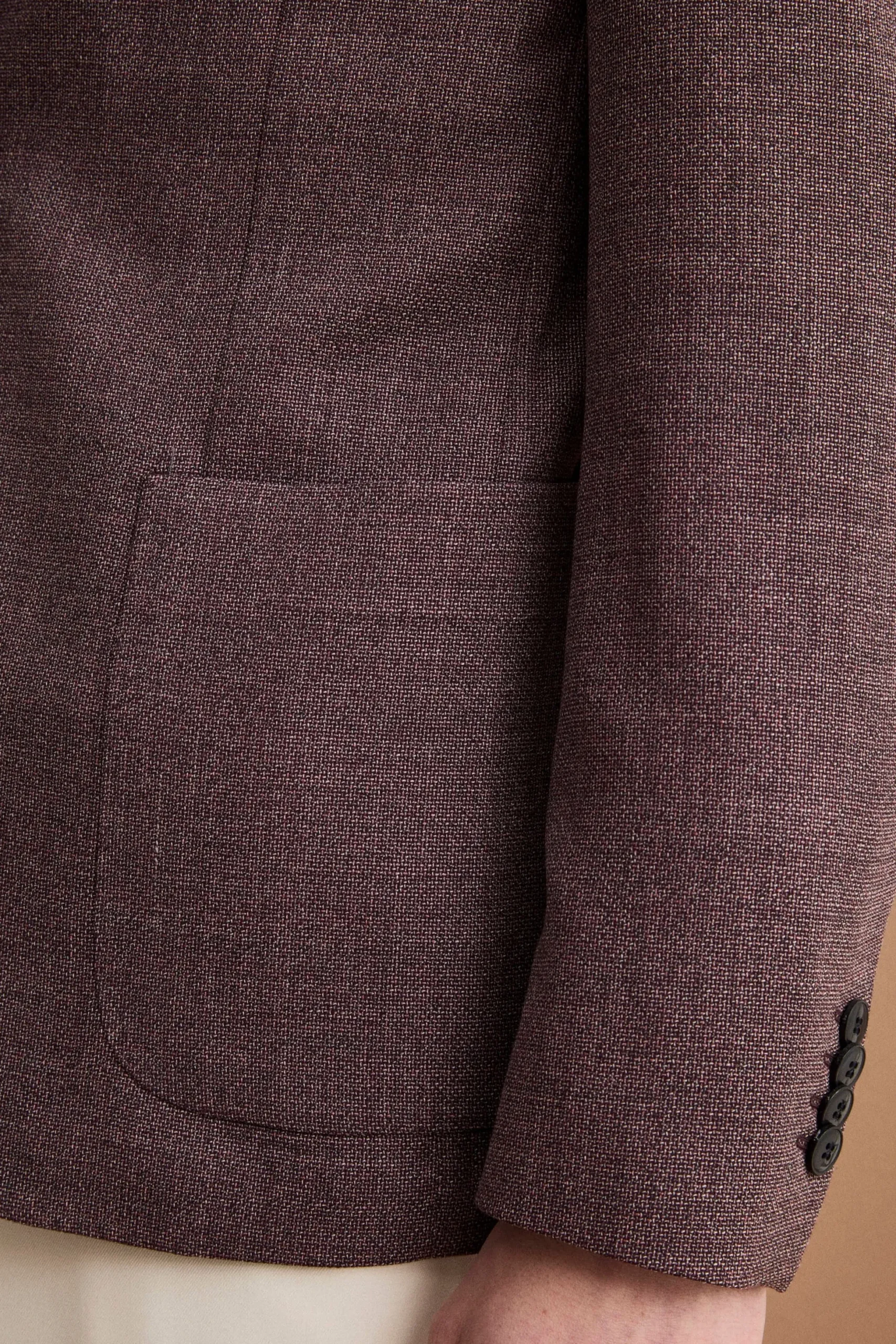 Giacca Slim Fit Semifoderata in Lana Vergine - MALVA