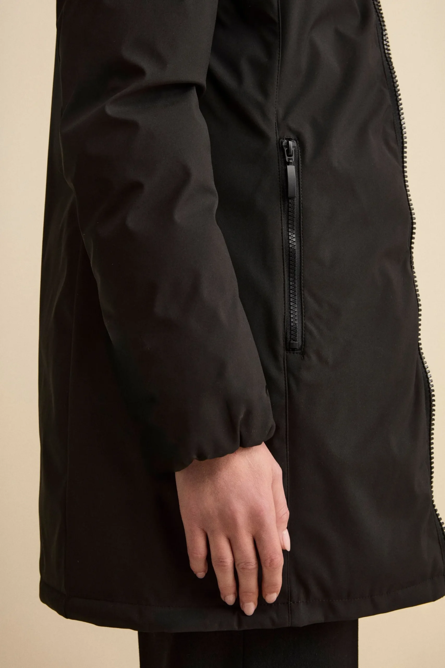 Giaccone Reversibile Imbottito - NERO
