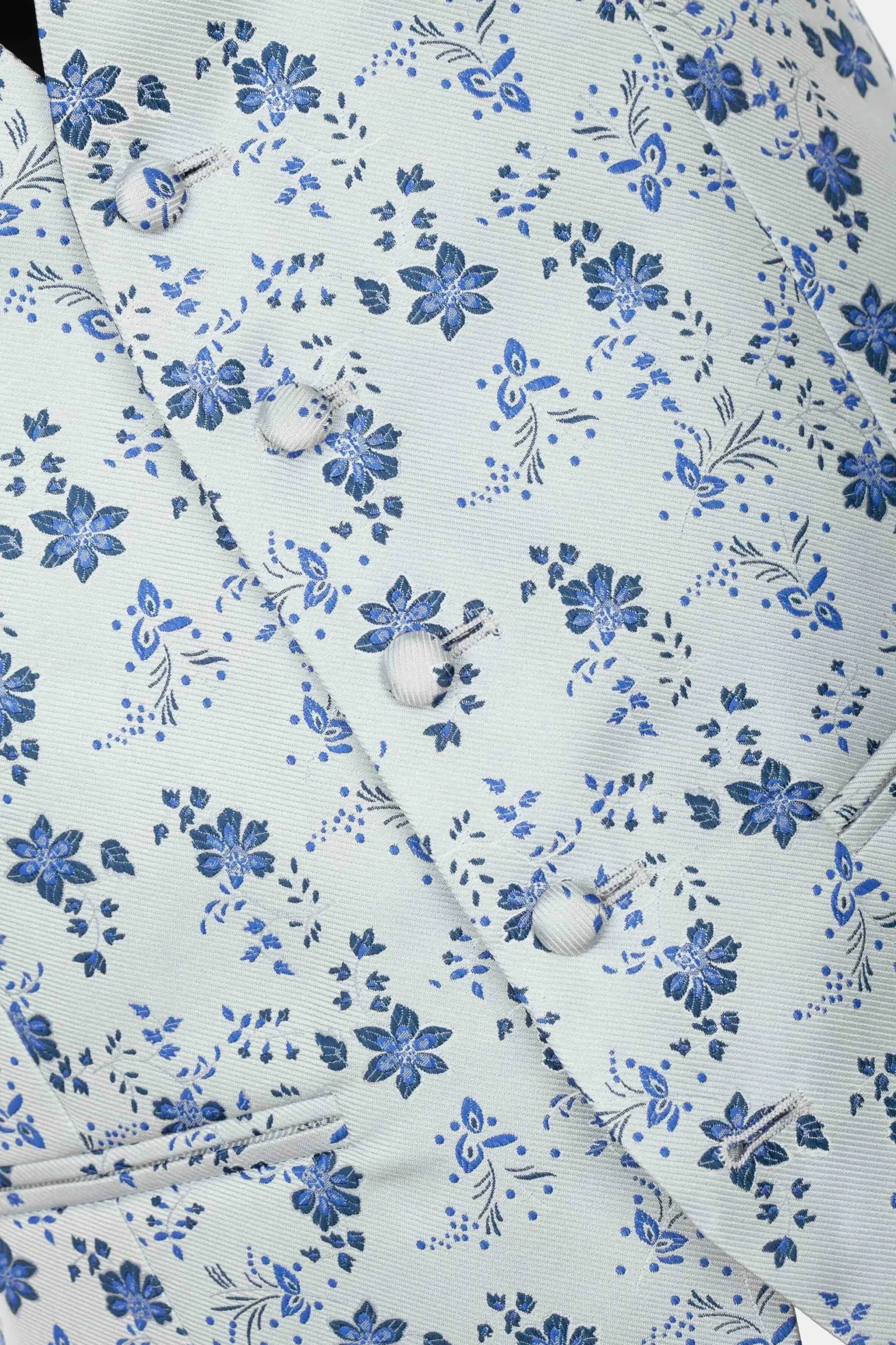 Gilet a fiori - FANT. GRIGIO/BLU