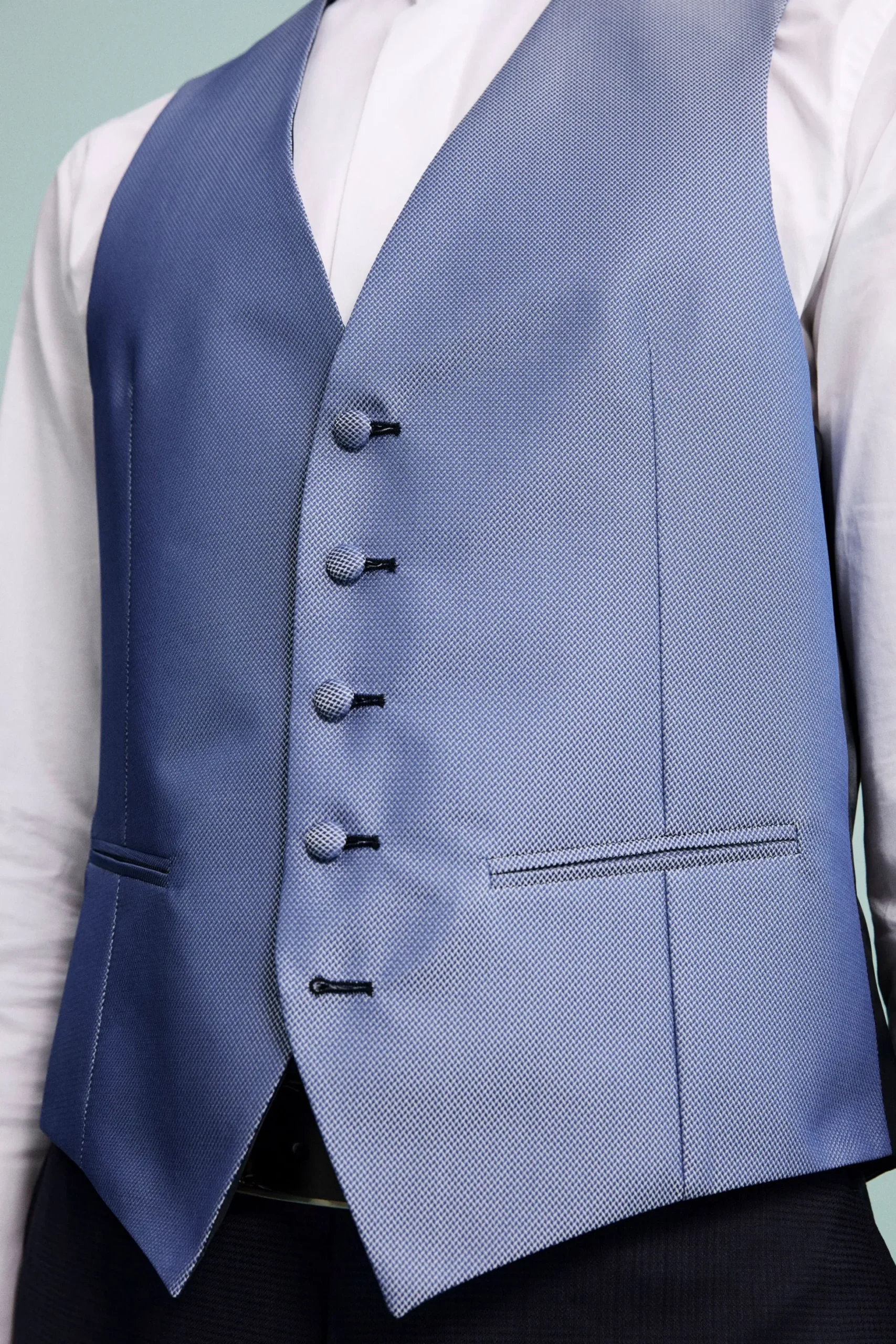 Gilet cerimonia blu - BLU ELETTRICO