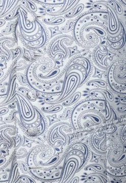 Gilet paisley grigio blu - FANT. BLU/GRIGIO