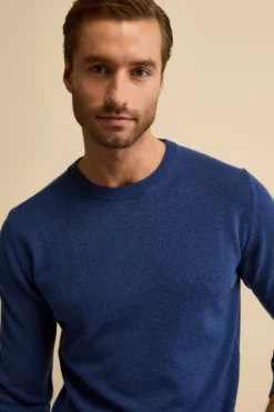 Girocollo in cashmere e seta - JEANS