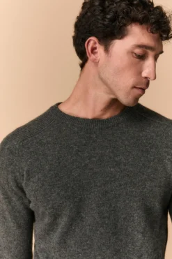 Girocollo in Lana e Cashmere - ANTRACITE